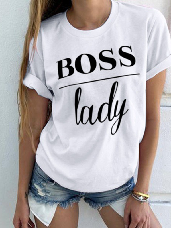 Frauen Boss Lady camiseta