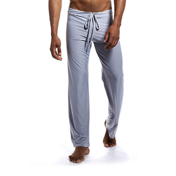 Pantalones caseros de yoga frescos, cómodos y muy elásticos para hombres