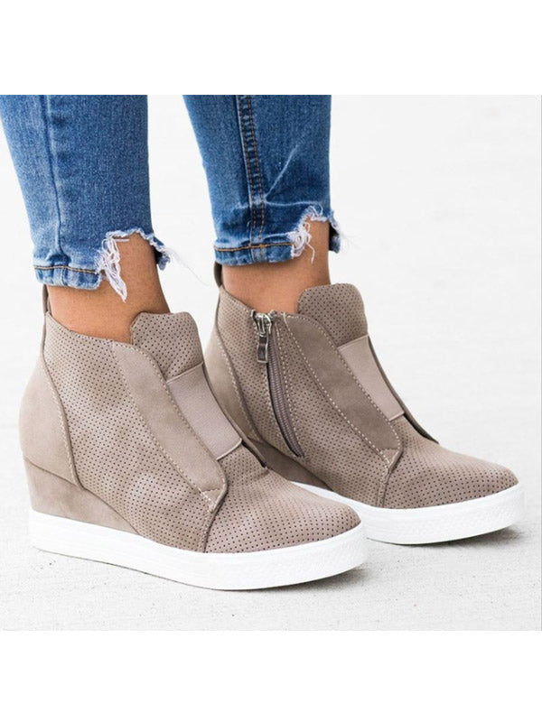 Damenmode Wedge Sports Casual Booties