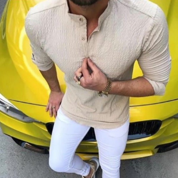 Camisa fina para hombre