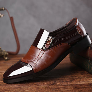 Leather shoes