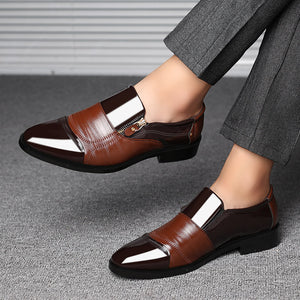 Leather shoes