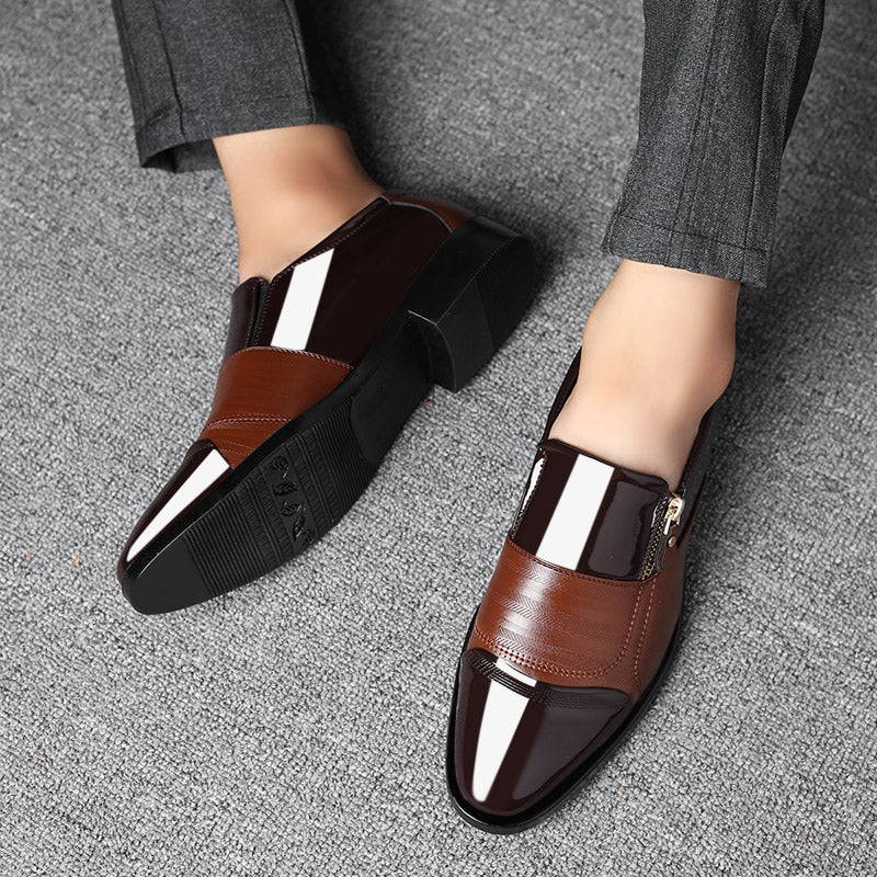 Leather shoes