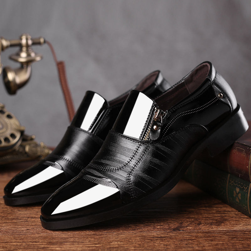 Leather shoes