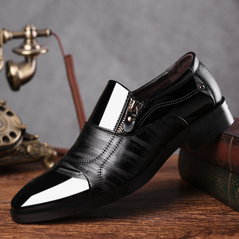 Leather shoes