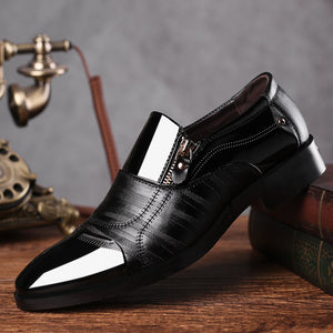 Leather shoes