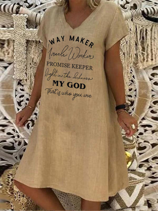 Way Maker Miracle Worker Versprechen Keeper Light In The Darkness Mein Gott, der ist, wer du bist