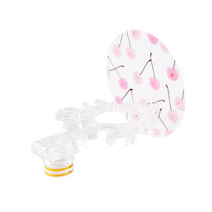 BalleenShiny Cute Animated Baño Cocina Cara sonriente Cepillo de dientes Toalla Estante de almacenamiento Chupete Gancho Soporte de pared