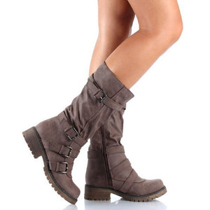 2020 &quot;Hot Sale Fashion Warm Square Stiefel mit niedrigem Absatz&quot;