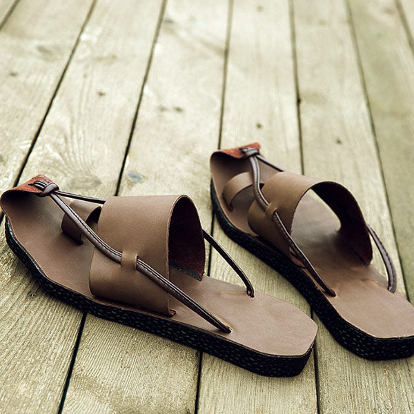 Romos odinės šlepetės vyrams