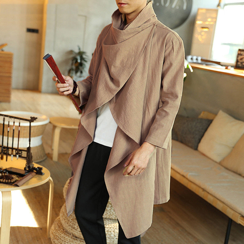 Botón inferior de hombre asimétrico