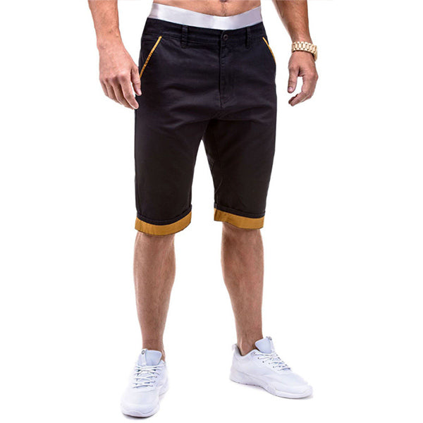 Shorts casuales Colorblock para hombre