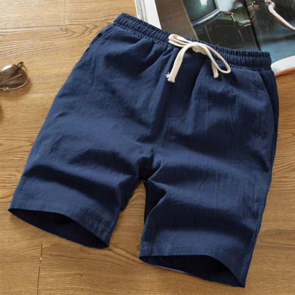 Shorts de lino para hombre