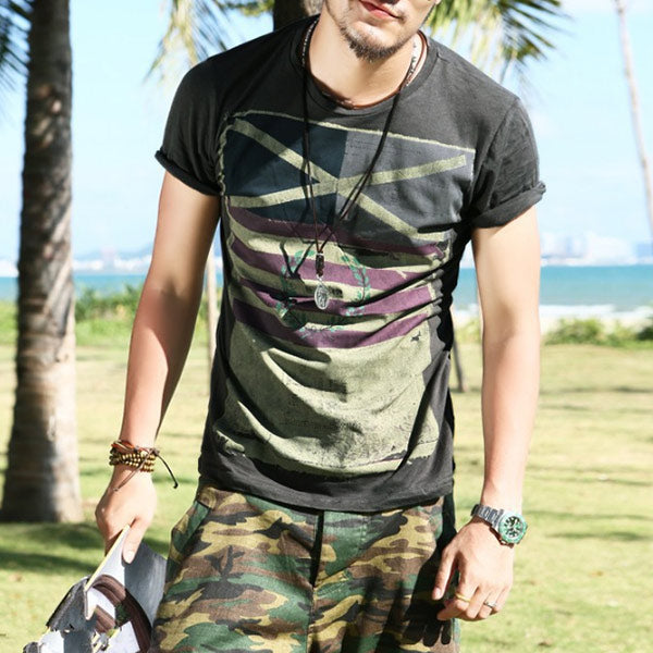 Vyriški marškinėliai su trumpomis rankovėmis