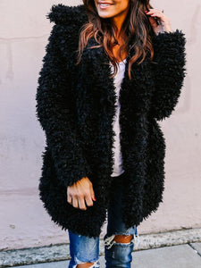 Elegant Paneled Solid Quilted Coat