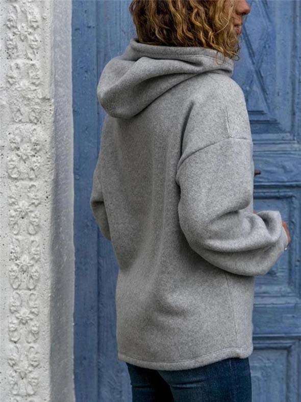 Hund Liebe Herz gedruckt Kapuzenpullover