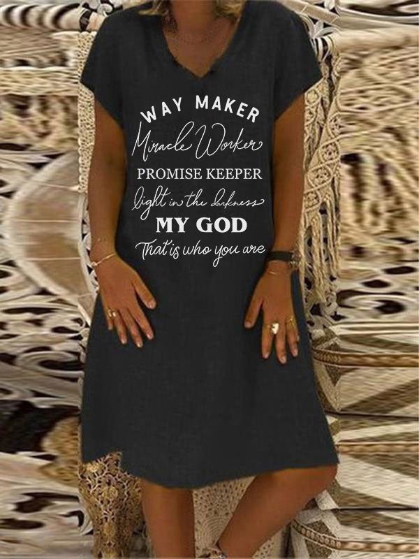 Way Maker Miracle Worker Versprechen Keeper Light In The Darkness Mein Gott, der ist, wer du bist