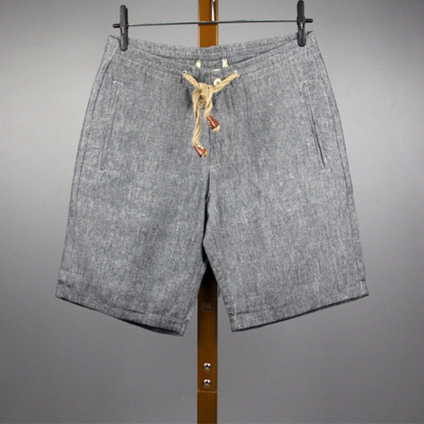 Shorts de lino para hombre