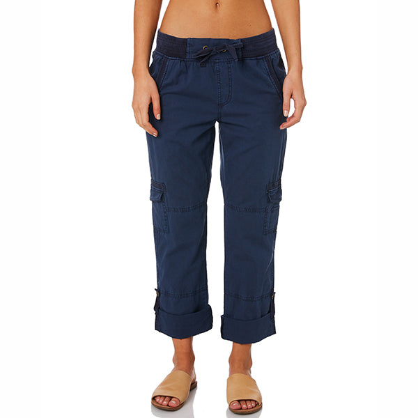 Bolsillos caqui para mujer &quot;pantalones capri&quot; pantalones cargo