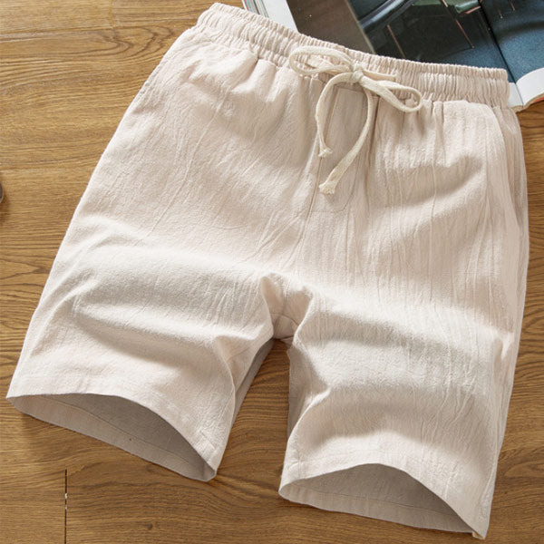 Shorts de lino para hombre