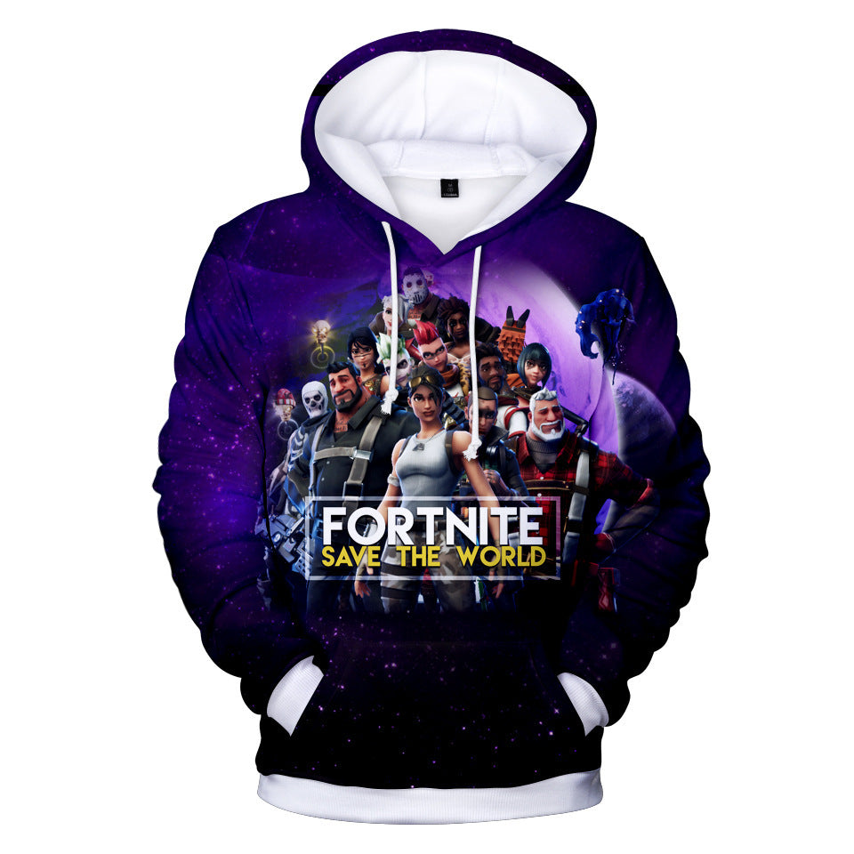 Fortnite 3D Hoodie Sweatshirt