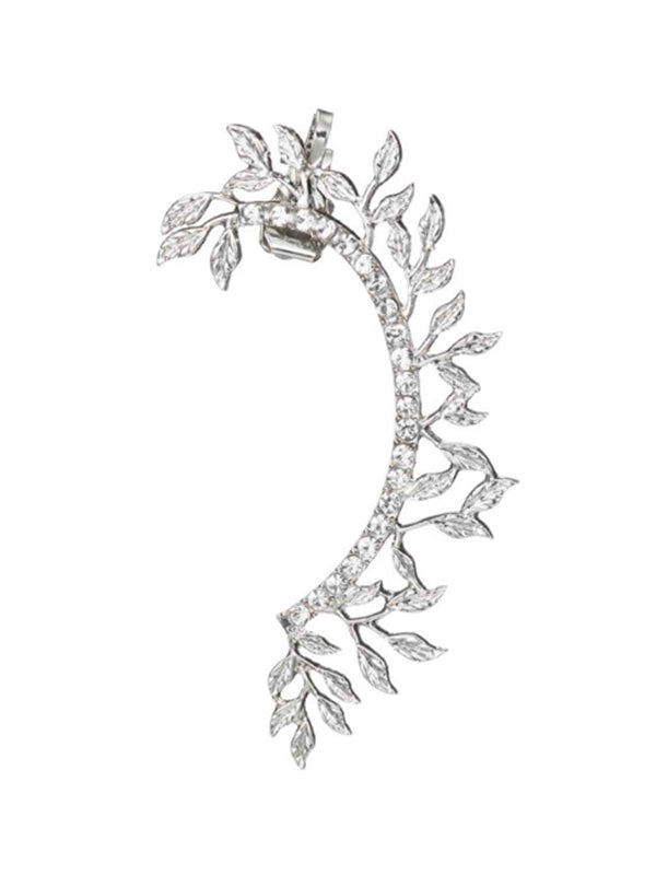 Pendientes vintage de mujer de hojas