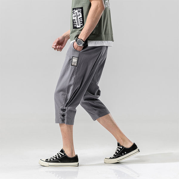 Pantalones cortos sueltos japoneses para hombres