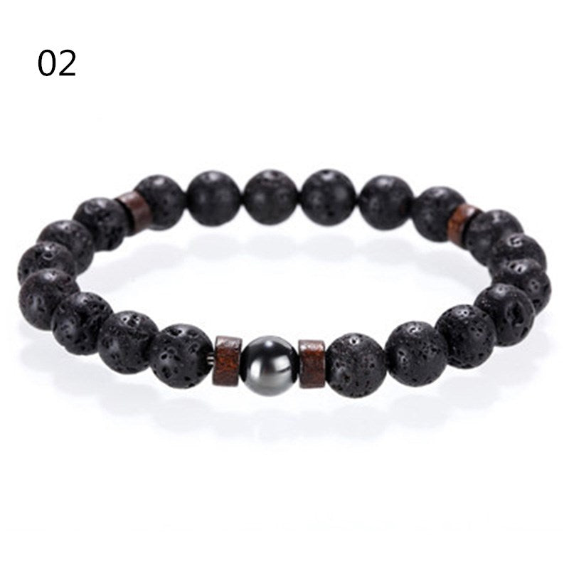 Vyriška retro perlų apyrankė