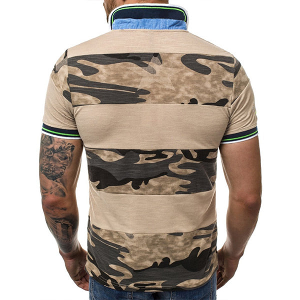 Camisa de camuflaje para hombre
