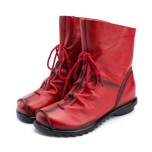 Leather Handmade Women's Boots