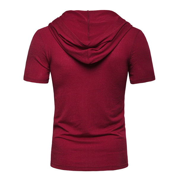 Laisvi, trumpomis rankovėmis marškinėliai vyrams