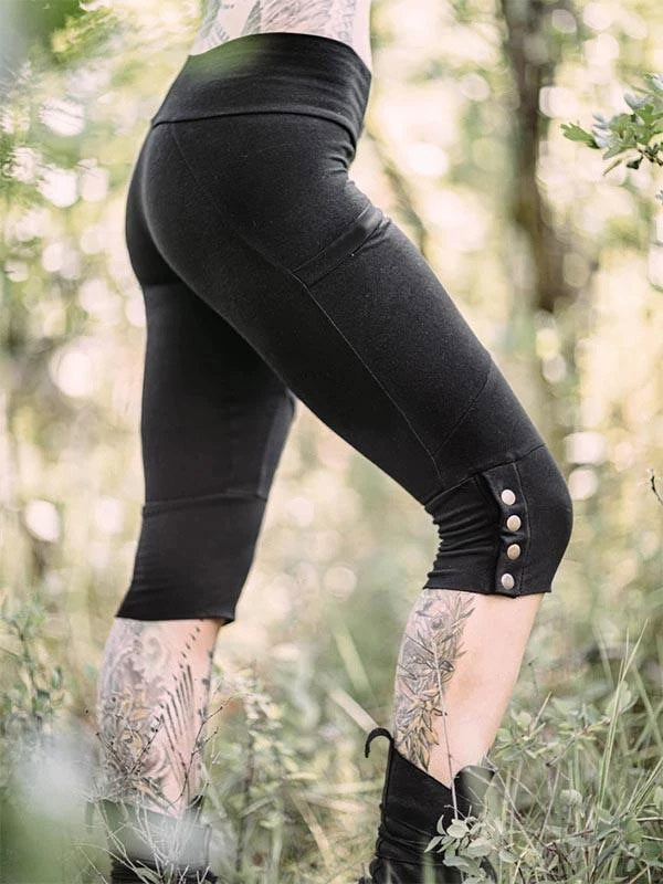 „Retro Tribal“ dygliuotas „Stretch Capri“ moterims