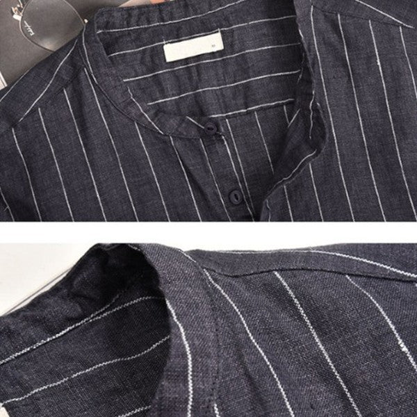 Suéteres casuales con cuello incorporado para hombres.