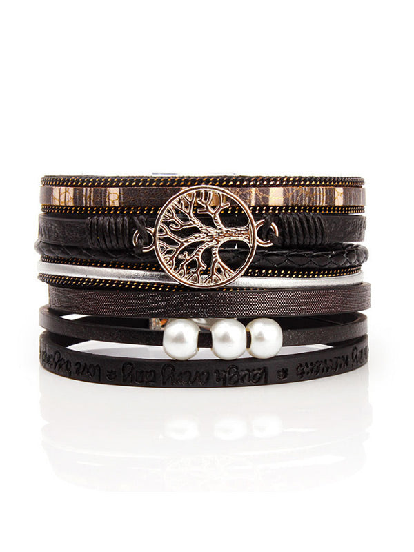 Pulsera de mujer Vintage Life Bark Rope Handbag