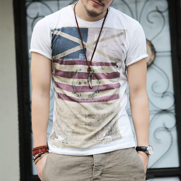 Vyriški marškinėliai su trumpomis rankovėmis