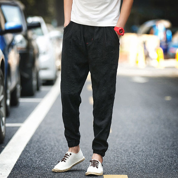 Pantalones sueltos para hombres