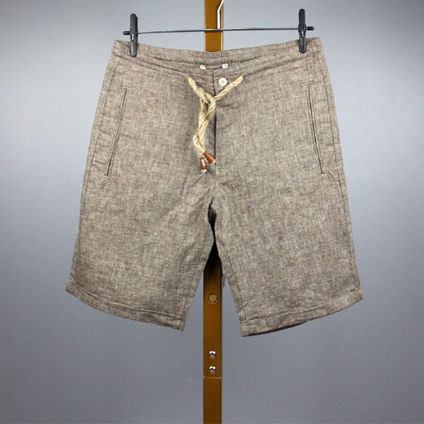 Shorts de lino para hombre