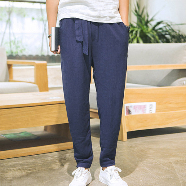 Pantalones de lino para hombre