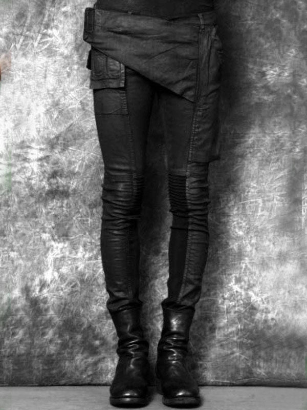 Lässige Nähhose aus Baumwollmischung für Damen