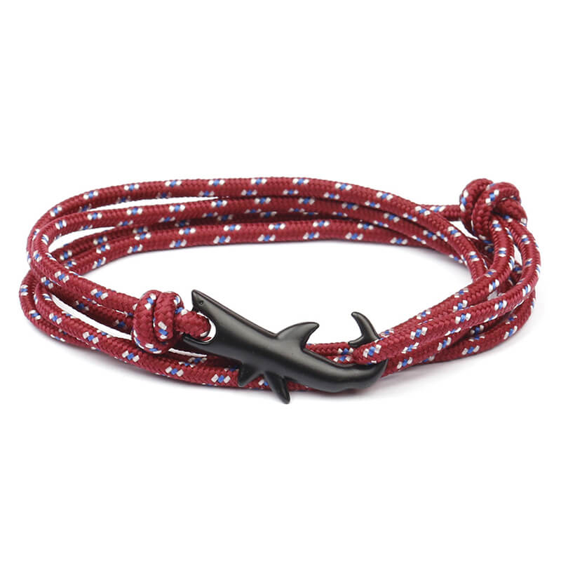 Serie Ocean correa de tiburón negro violento