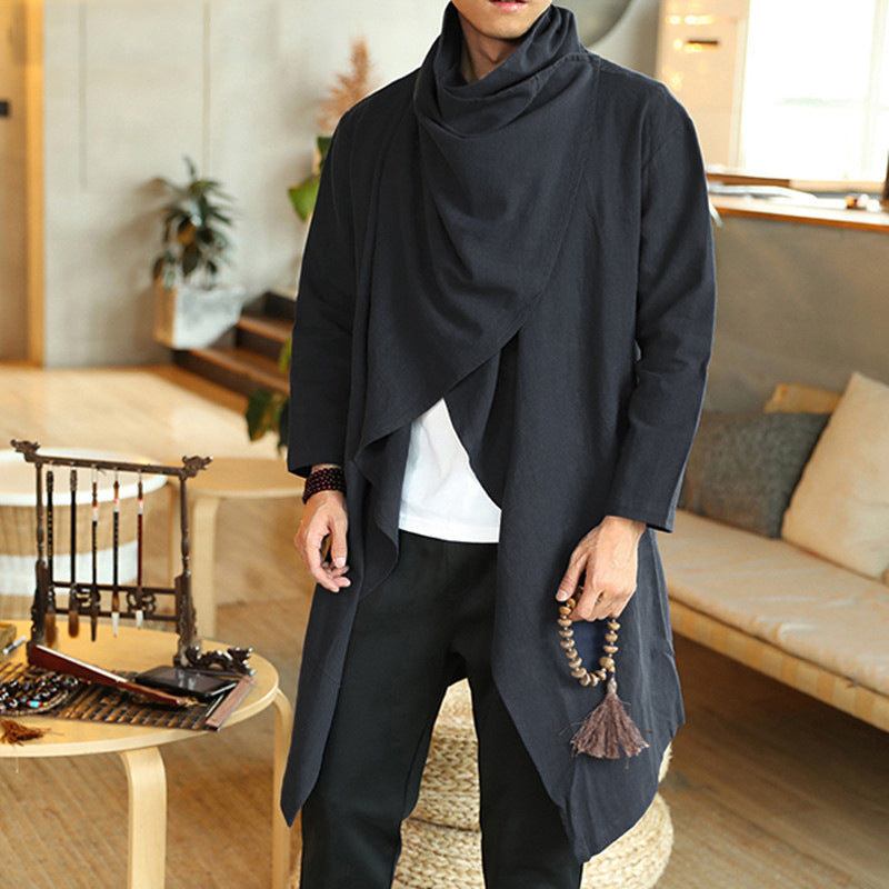 Botón inferior de hombre asimétrico