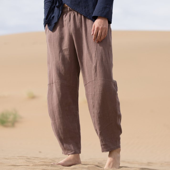 Pantalones de lino para hombre