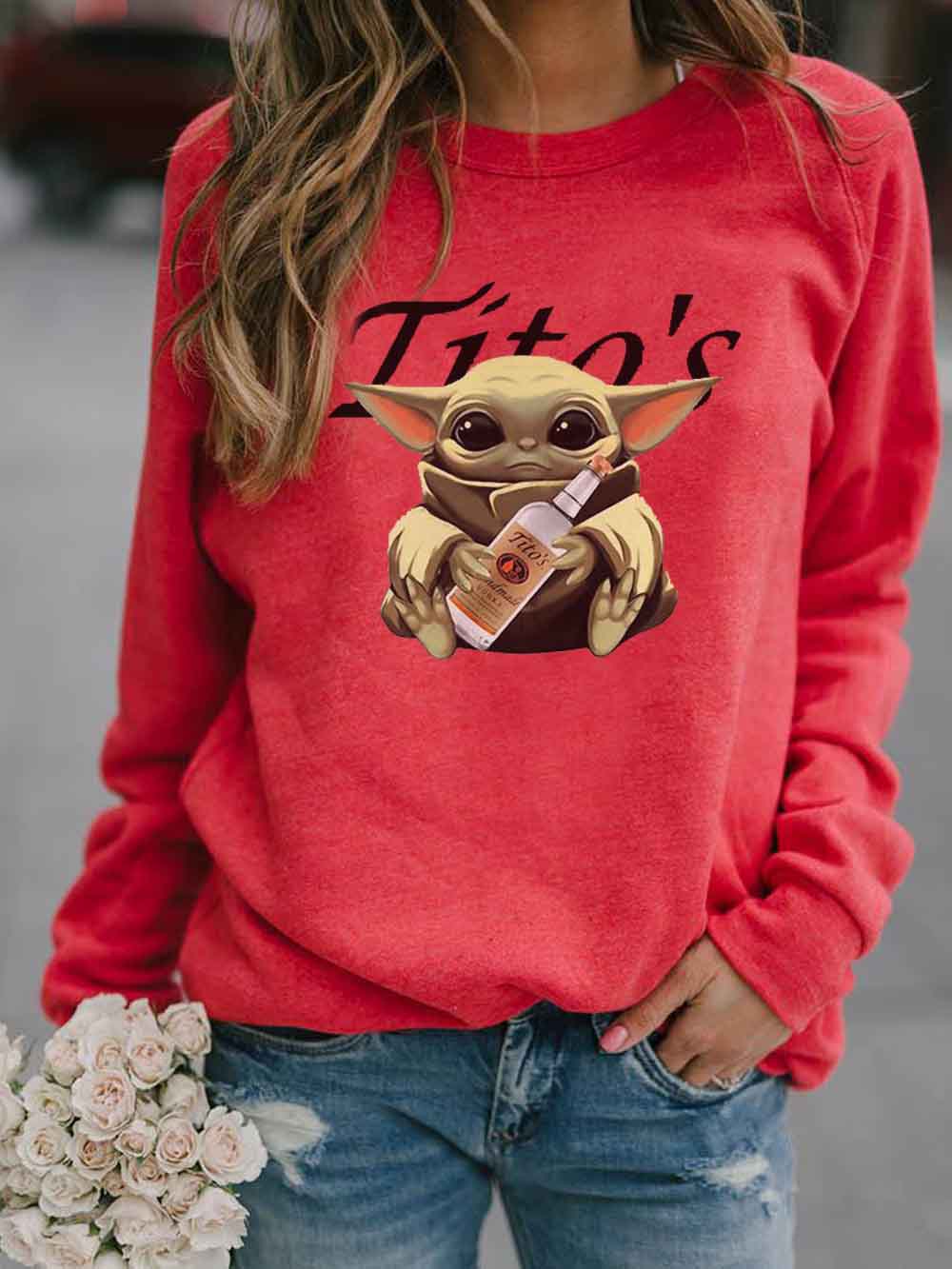 Jersey estampado Damen Tito Yoda