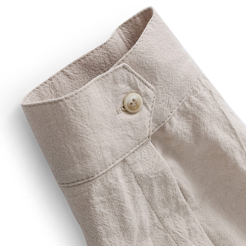 Camiseta de algodón clásica y cómoda para hombre, de manga larga y manga larga.