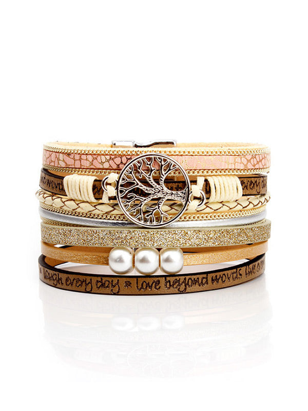 Pulsera de mujer Vintage Life Bark Rope Handbag