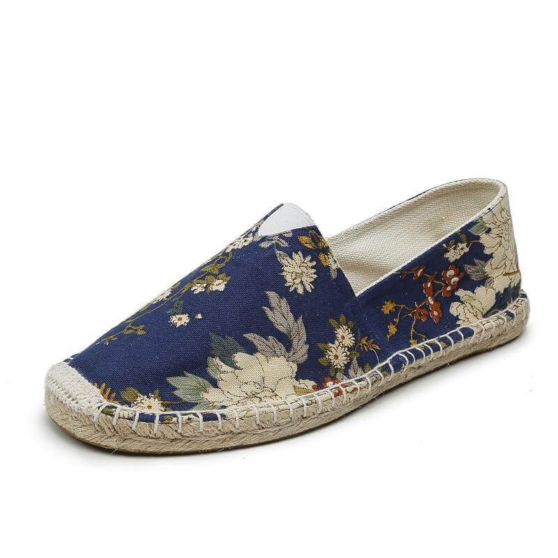 Calzado casual de lino para hombre