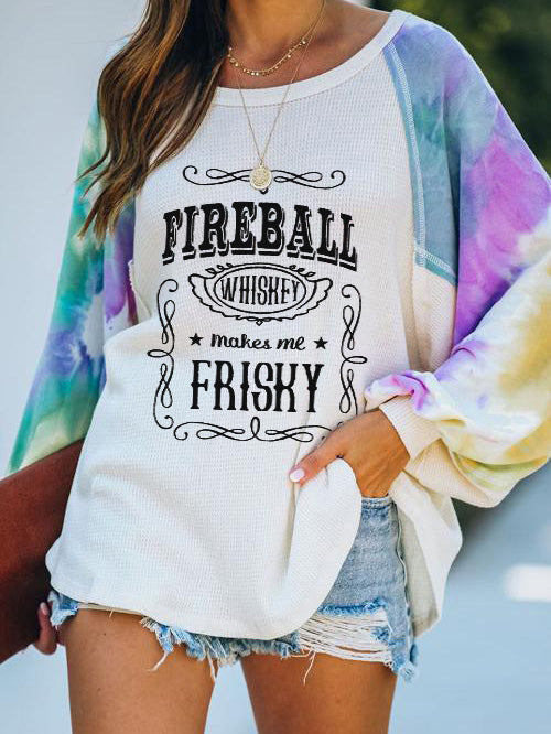 Fireball Whisky macht mich camiseta juguetona con camiseta