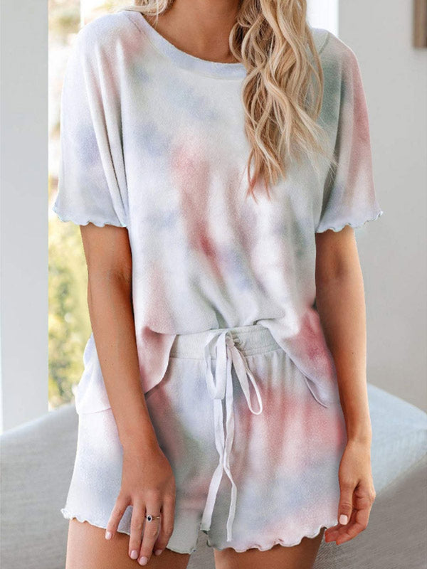 Kurzärmelige Shorts, Pyjamas, Anzüge und Haushaltskleidung für Frauen