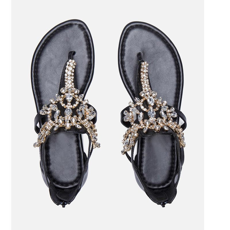 Moteriškos basutės su deimantu