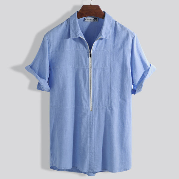 Camiseta de manga corta para hombre del cuello de la tripulación